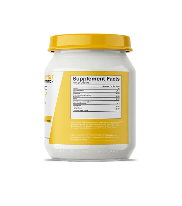 Physic_Nutrition_Electro_Energy_1Kg_|_Electrolyte_Hydration_Formula_With_Bcaas_And_L-Glutamine_|_33_Servings_|_Fast_Energy_And_Glycogen_Replenishment_|_Mango_Flavour