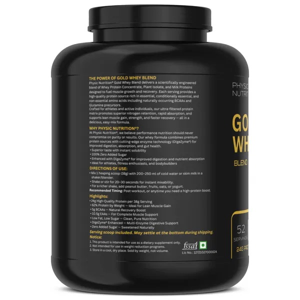 Physic_Nutrition_Gold_Whey_Protein_Blend_-_2Kg_|_Zero_Added_Sugar_|_24G_Protein_Per_Serving_|_Chocolate_Flavour