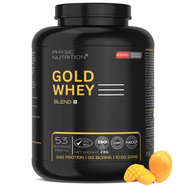 Physic_Nutrition_Gold_Whey_Protein_Blend_-_2Kg_|_Zero_Added_Sugar_|_24G_Protein_Per_Serving_|_Mango_Flavour