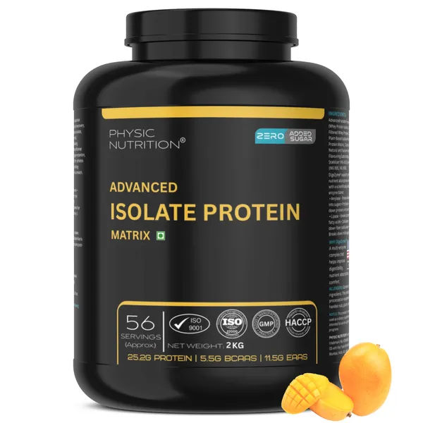 Physic_Nutrition_Advanced_Isolate_Protein_Matrix_-_2Kg_|_High_Protein_|_55_Servings_|_Mango_Flavour