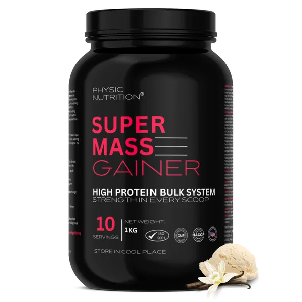 Physic_Nutrition_Super_Mass_Gainer_-_1Kg_|_High_Protein_Bulk_System_|_10_Servings_|_Vanilla_Flavour