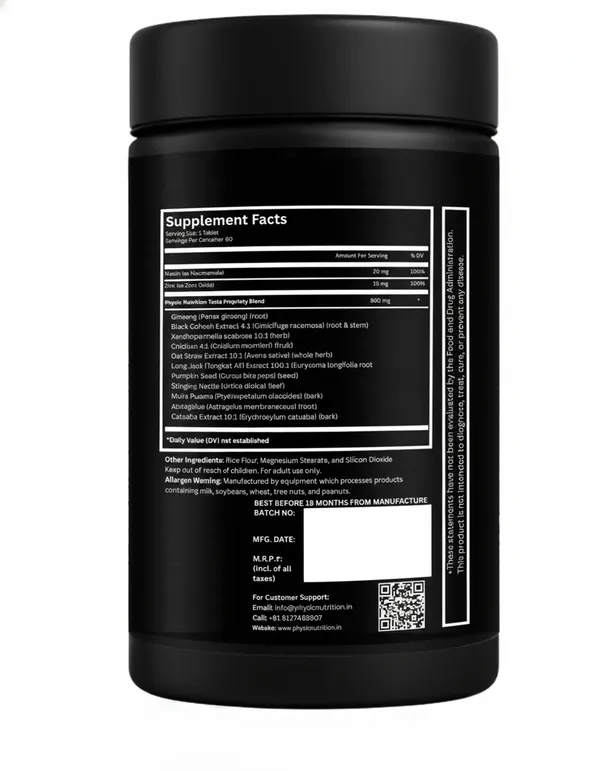 Physic_Nutrition_Testa_Fuel_|_Advanced_Testosterone_Support_Formula_|_Supports_Strength,_Energy_And_Vitality_|_Performance_And_Male_Wellness_Support_|_60_Tablets