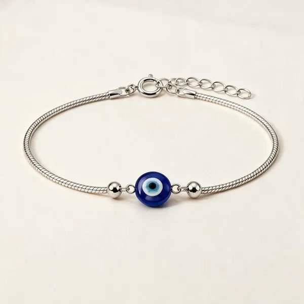 Silver_Tone_Evil_Eye_Chain_Bracelet_For_Women