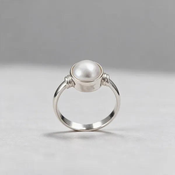 Silver_Tone_Plain_Ring_For_Women