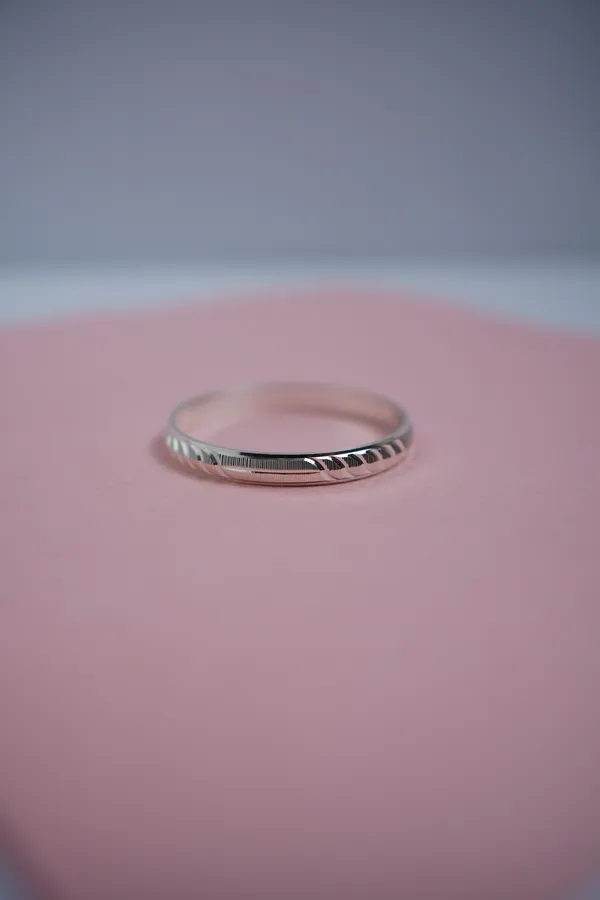 925_Sterling_Silver_Classic_Laser_Texture_Kada_For_Kids