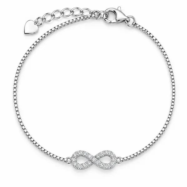 Silver_Tone_Infinity_Charm_Bracelet_For_Women