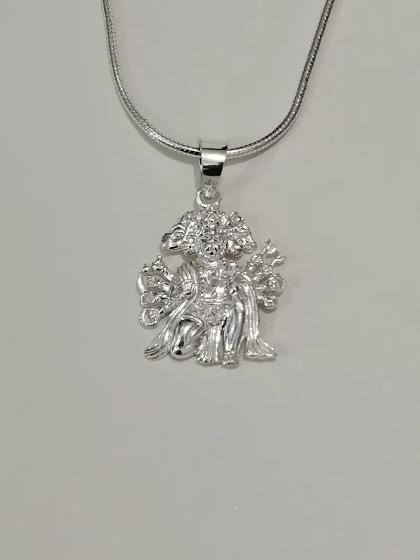 925_Sterling_Silver_Panchmukhi_Hanuman_Pendant_For_Men_&_Women