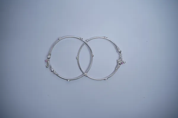 925_Sterling_Silver_Kada_Style_Anklet_For_Women