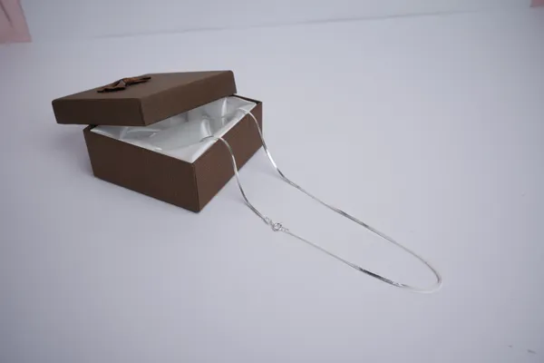 925_Sterling_Silver_Snake_Chain_For_Men_&_Women