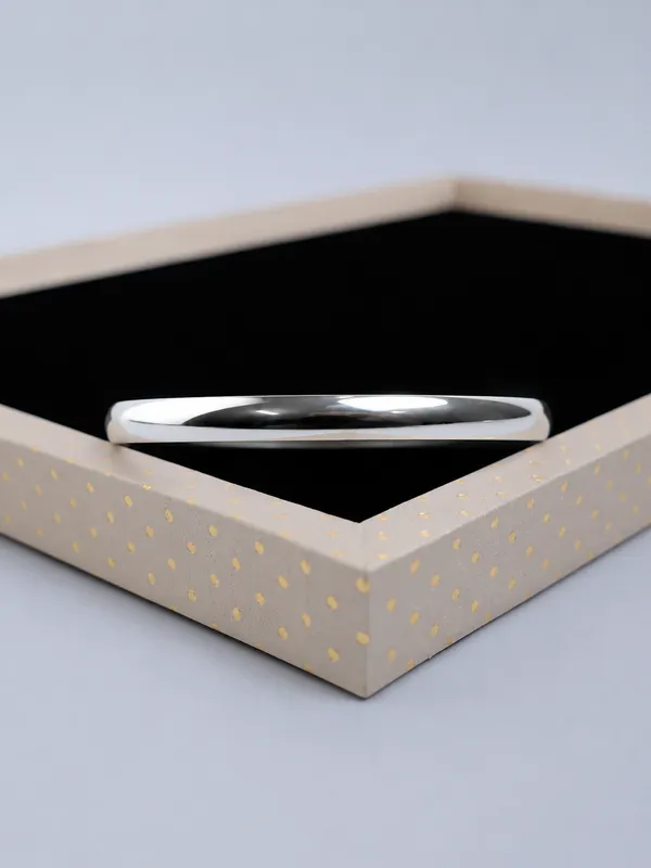 925_Sterling_Silver_Classic_Curve_Solid_Kada_For_Men