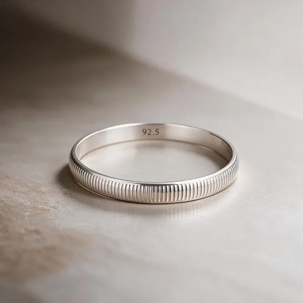 925_Sterling_Silver_Linear_Texture_Kada_For_Kids