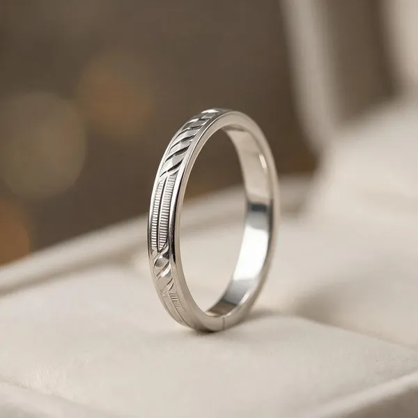 925_Sterling_Silver_Classic_Laser_Texture_Kada_For_Kids