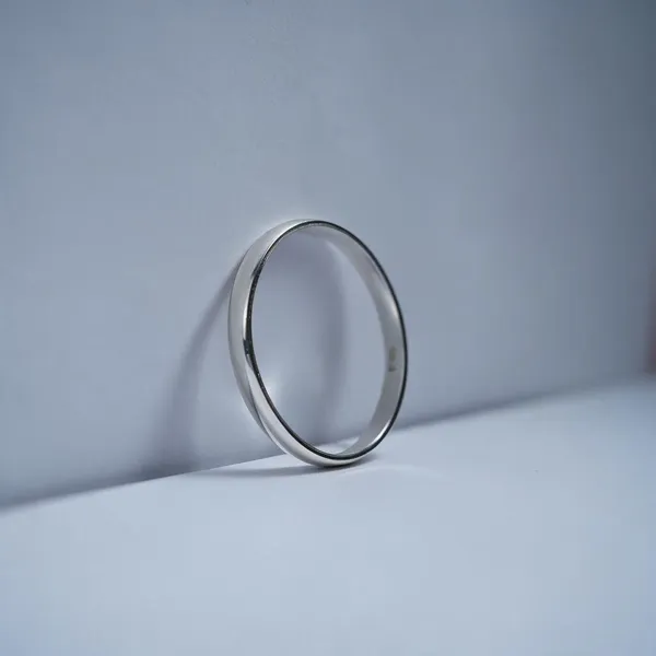 925_Sterling_Silver_Classic_Plain_Kada_For_Kids