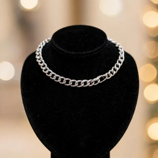 925_Sterling_Silver_Chain_Link_Bracelet_For_Men