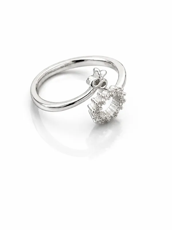 925_Sterling_Silver_Infinity_Halo_Charm_Adjustable_Ring_For_Women
