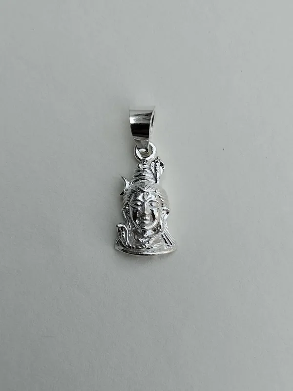925_Sterling_Silver_Lord_Shiva_Face_Pendant_For_Men_&_Women