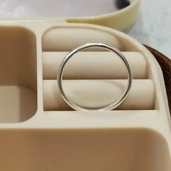 Silver_Tone_Plain_Ring_For_Women