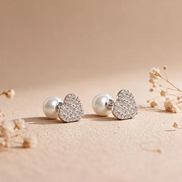 925_Sterling_Silver_Celeste_Heart_Dual-Face_Earrings_For_Women