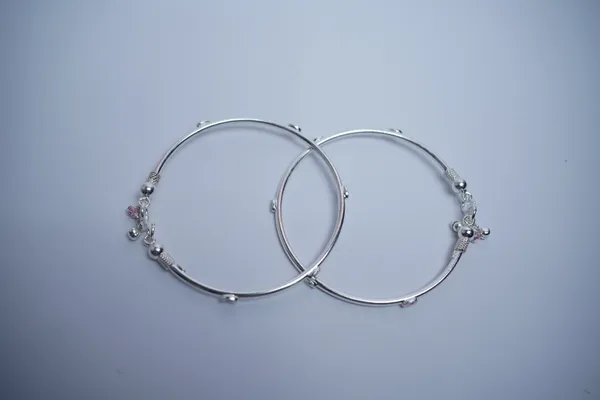 925_Sterling_Silver_Kada_Style_Anklet_For_Women