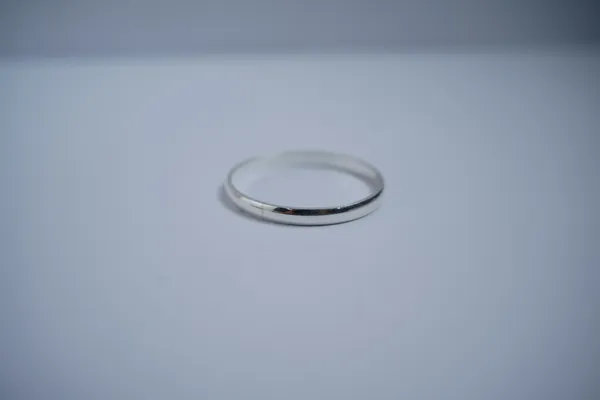 925_Sterling_Silver_Classic_Plain_Kada_For_Kids