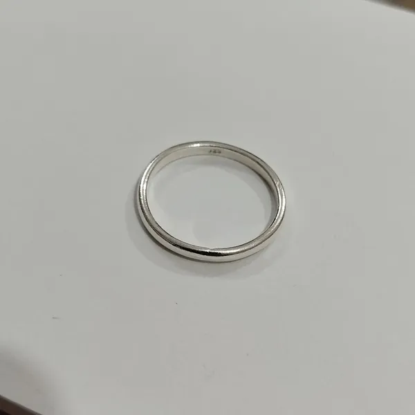 Silver_Tone_Plain_Ring_For_Women