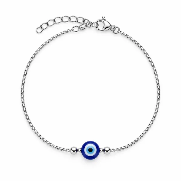 Silver-Tone_Blue_Evil_Eye_Chain_Bracelet