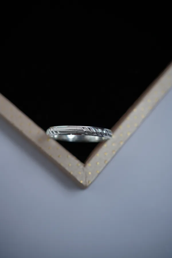 925_Sterling_Silver_Classic_Laser_Texture_Kada_For_Kids