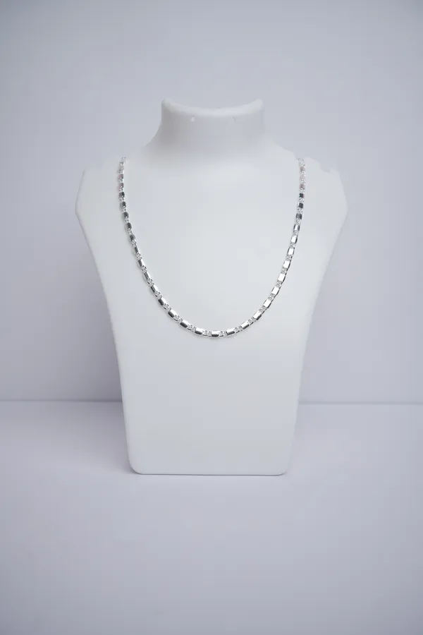 925_Sterling_Silver_Classic_Link_Chain_For_Men_&_Women
