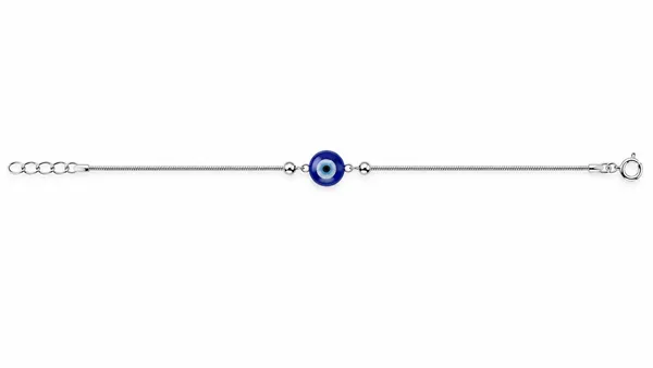 Silver_Tone_Evil_Eye_Chain_Bracelet_For_Women