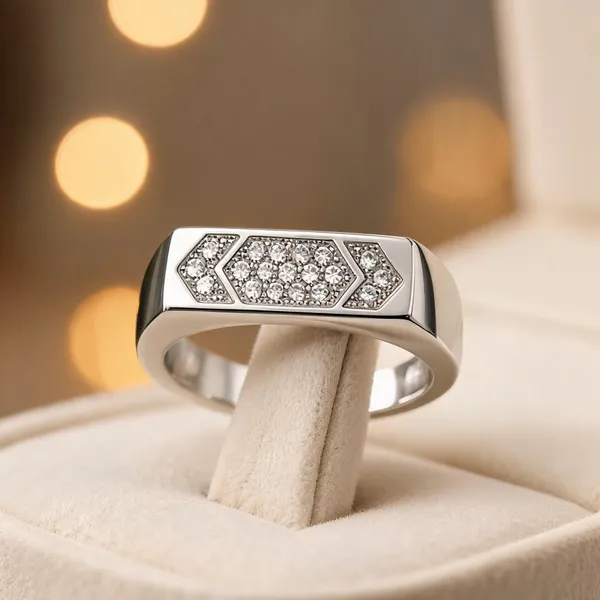 925_Sterling_Silver_Vanguard_Arrow_Ring_For_Men
