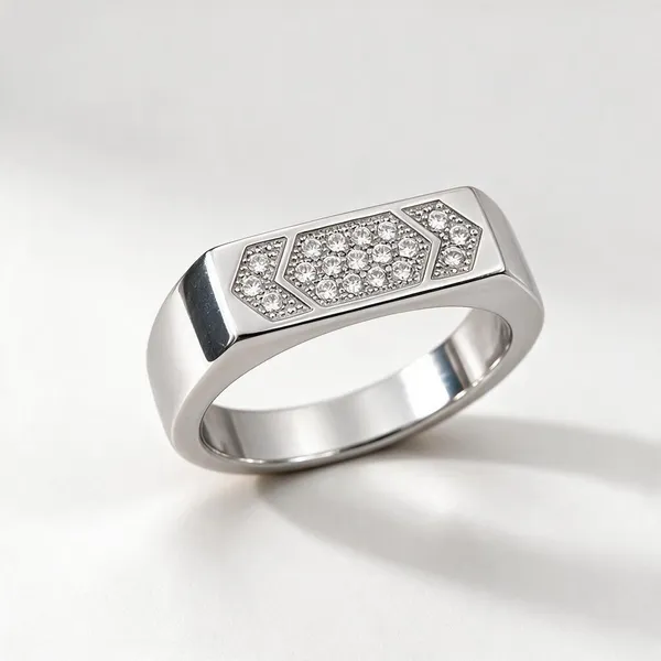 925_Sterling_Silver_Vanguard_Arrow_Ring_For_Men