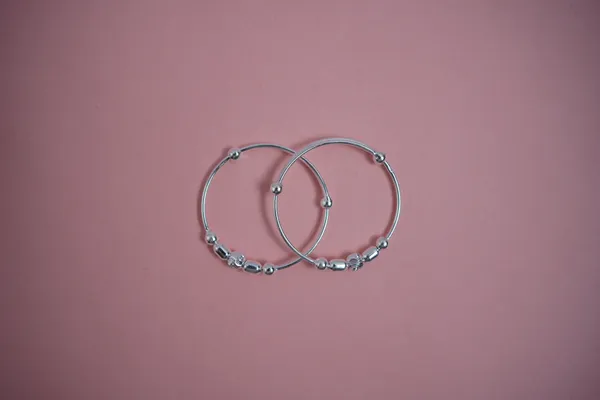 925_Sterling_Silver_Classic_Bead_Baby_Nazariya_Kada_Set_For_Kids