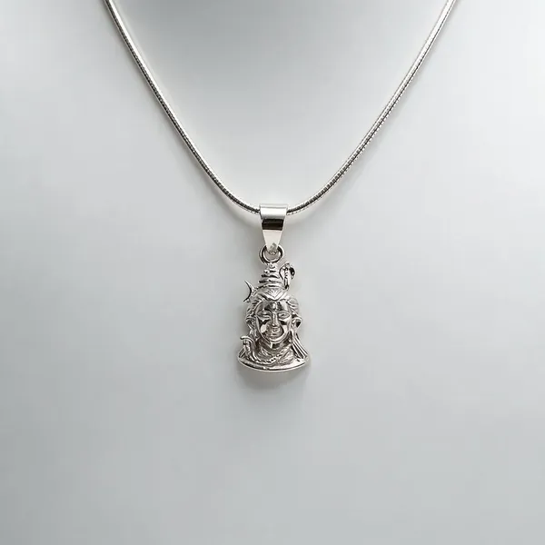 925_Sterling_Silver_Lord_Shiva_Face_Pendant_For_Men_&_Women