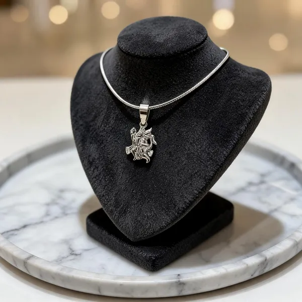 925_Sterling_Silver_Hanuman_Pendant_For_Men_&_Women