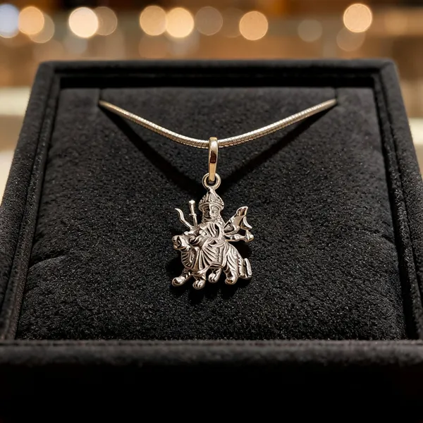925_Sterling_Silver_Goddess_Pendant_For_Women