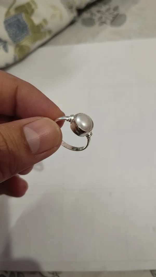 Silver_Tone_Plain_Ring_For_Women