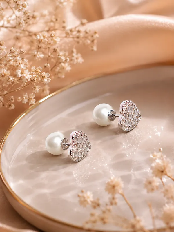 925_Sterling_Silver_Celeste_Heart_Dual-Face_Earrings_For_Women