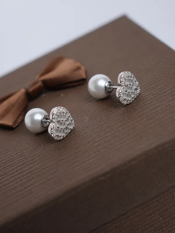 925_Sterling_Silver_Celeste_Heart_Dual-Face_Earrings_For_Women