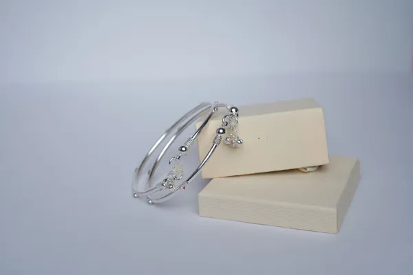 925_Sterling_Silver_Kada_Style_Anklet_For_Women