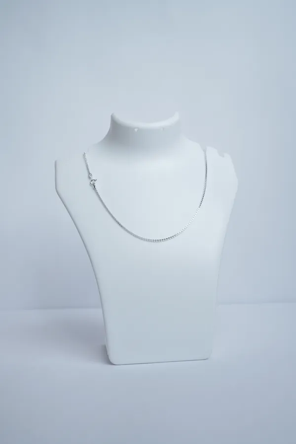 925_Sterling_Silver_Box_Link_Chain_For_Boys_&_Girls