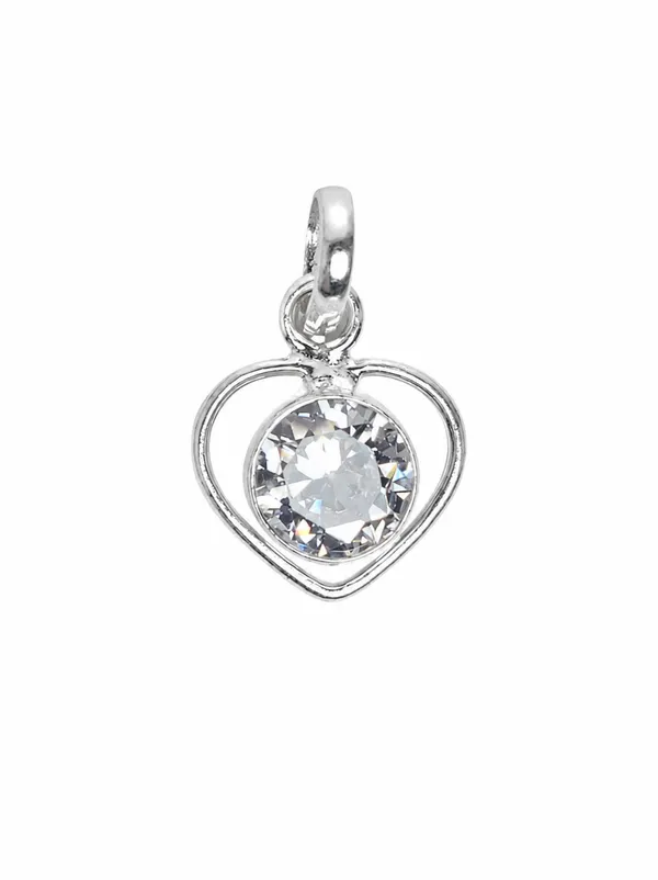 925_Sterling_Silver_Heart_Crystal_Charm_Pendant_For_Women