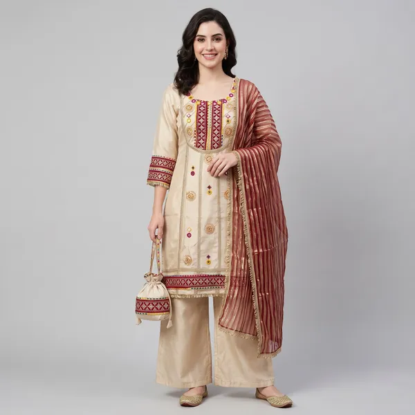 Cream_Pure_Cotton_Embroided_Salwar_Suit_Set_With_Dupatta_For_Women