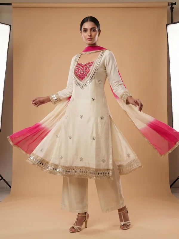 Off_White_Roman_Silk_Mirror_Work_Kurta_Palazzo_Set_With_Dupatta_For_Women