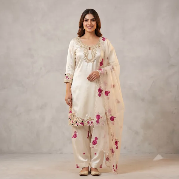 Cream_Glass_Roman_Silk_Emroided_Salwar_Suit_Set_With_Dupatta_For_Women