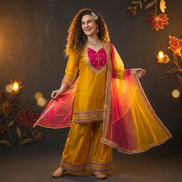 SAIVRITI's_Meher_FENDI_suit_set_with_Dupatta_|_SweatHeart_Neck_with_Mirror_work_|_M,L,XL,XXL