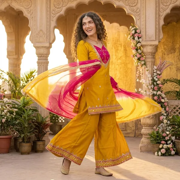 SAIVRITI's_Meher_FENDI_suit_set_with_Dupatta_|_SweatHeart_Neck_with_Mirror_work_|_M,L,XL,XXL