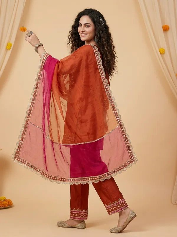 SAIVRITI's_Meher_FENDI_suit_set_with_Dupatta_|_SweatHeart_Neck_with_Mirror_work_|_M,L,XL,XXL
