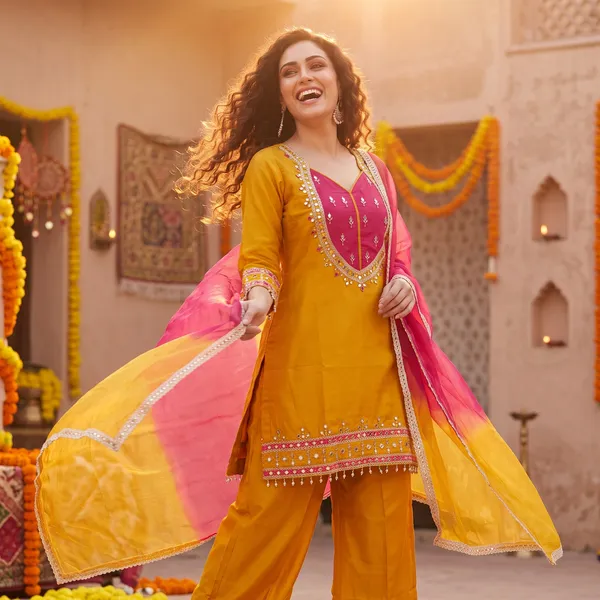 SAIVRITI's_Meher_FENDI_suit_set_with_Dupatta_|_SweatHeart_Neck_with_Mirror_work_|_M,L,XL,XXL