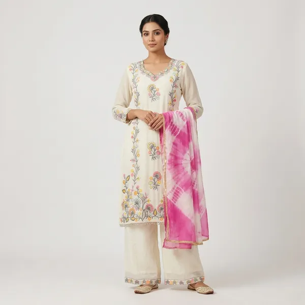 Pink_And_White_Crush_Frendy_Embroidered_Kurta_Palazzo_Set_With_Dupatta_For_Women