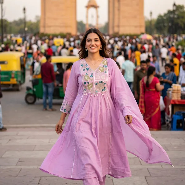 Pink_Cotton_Floral_Emroided_Anarkali_Kurta_Set_With_Dupatta_For_Women
